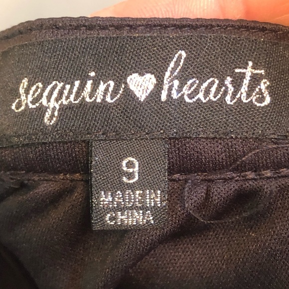 Beautiful Tulle Skirt with Rhinestone Waistband Size 9 Black - Picture 6 of 8